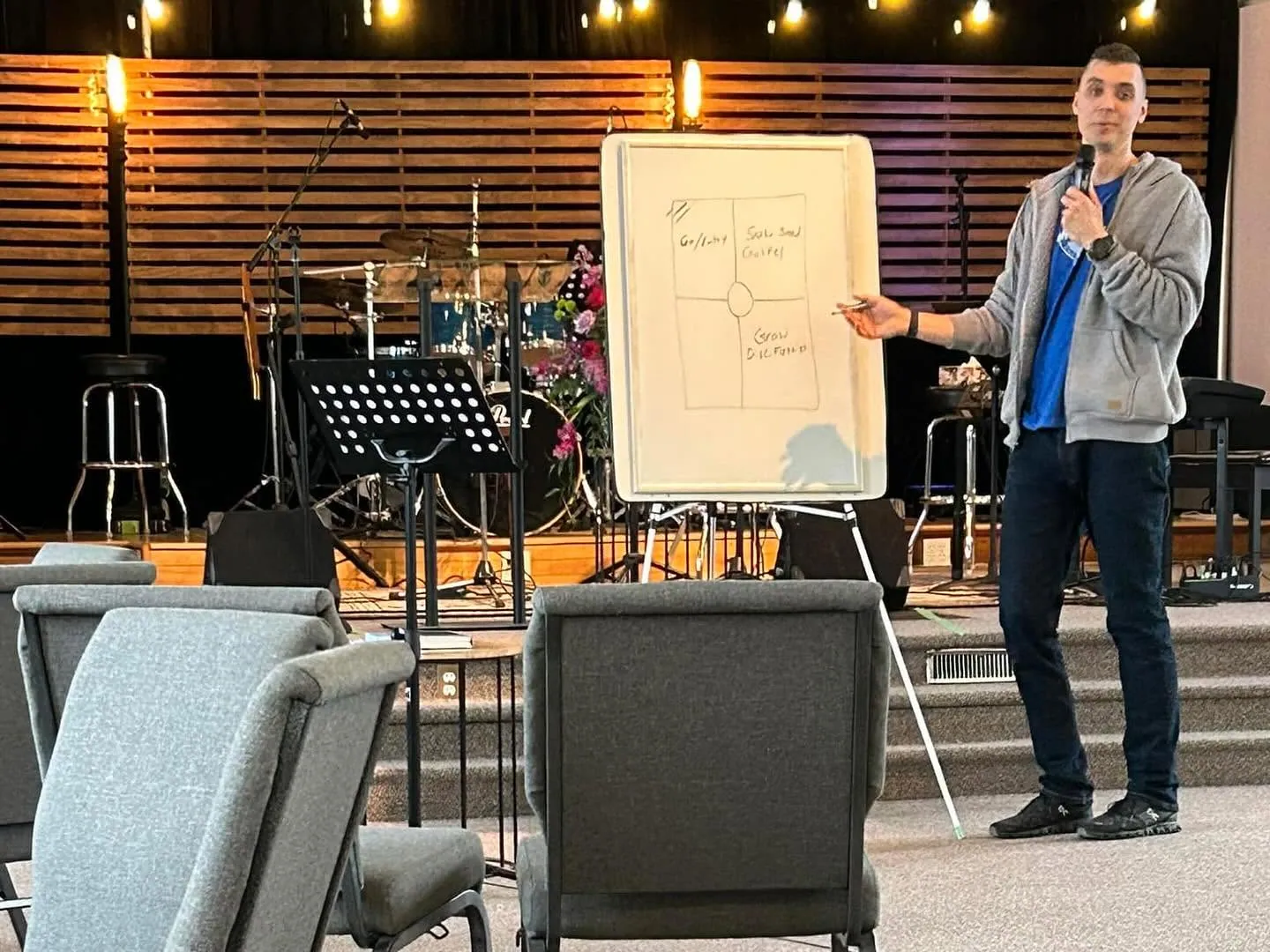 Teaching a church how to share their faith